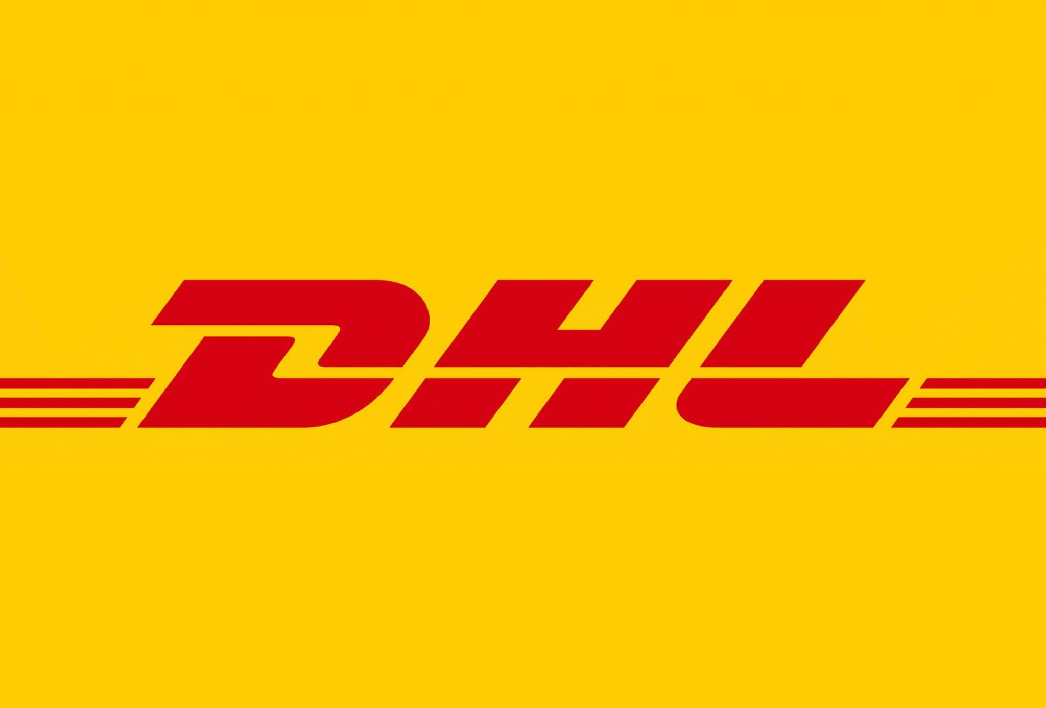 Das Logo von DHL